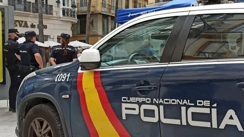 Imagen de un vehículo de la Policía Nacional de Málaga