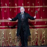 Plácido Domingo durante su actuación en la reapertura de La Scala en Milán