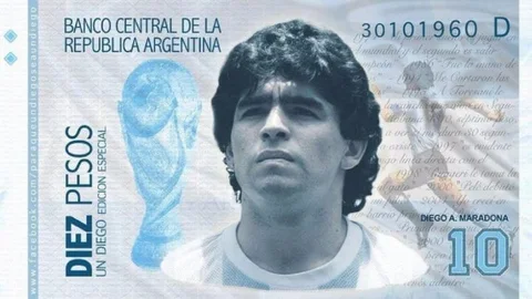 Así podrían ser los billetes con su rostro