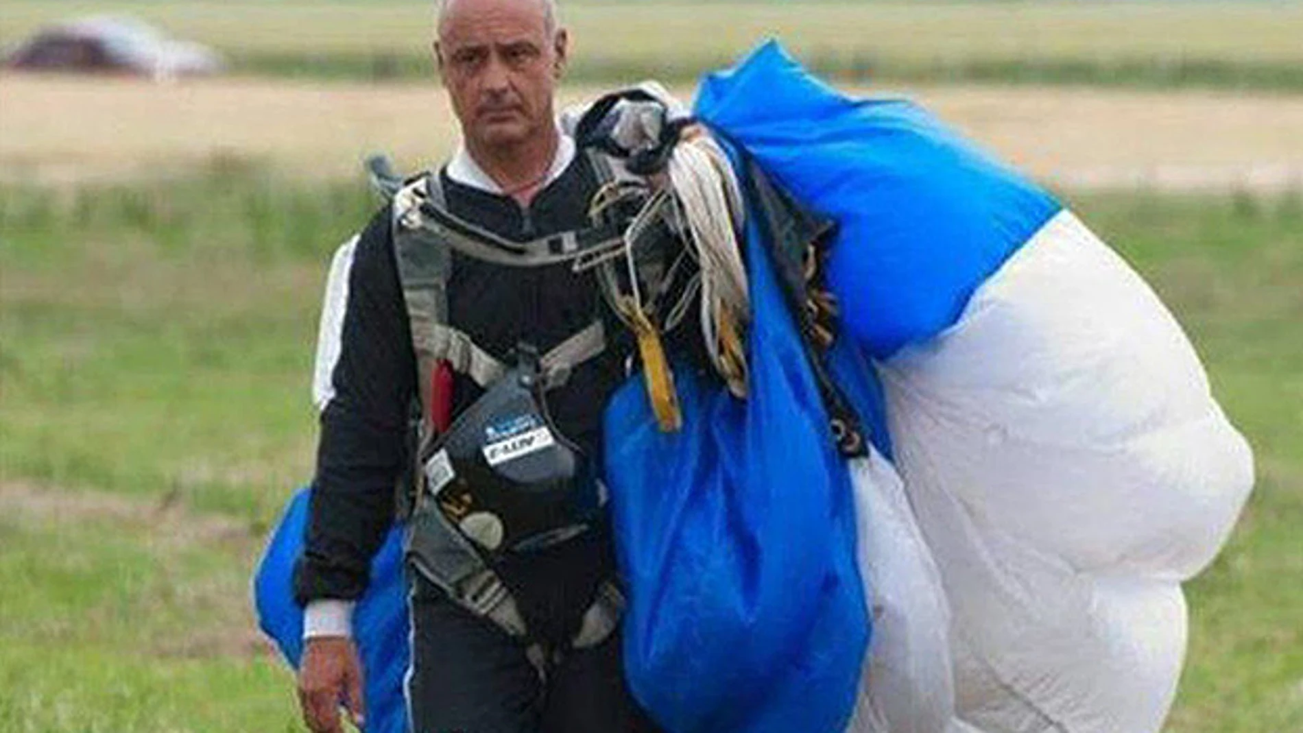 Sergio Chiappero, el paracaidista fallecido.