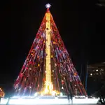  La Navidad de Murcia brilla con el gran Árbol en un encendido retransmitido por primera vez con imágenes en 360 grados