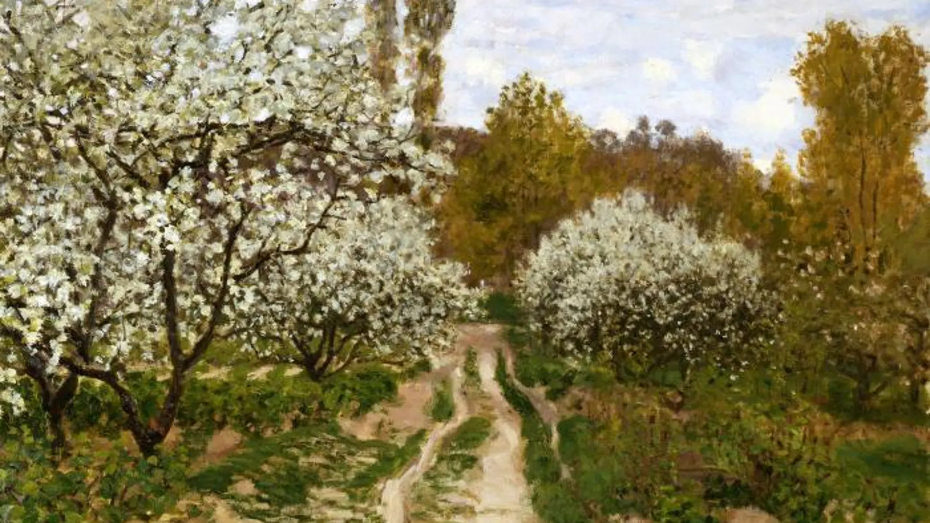 "Pommiers en fleurs", de Monet, que ahora puede venderse
