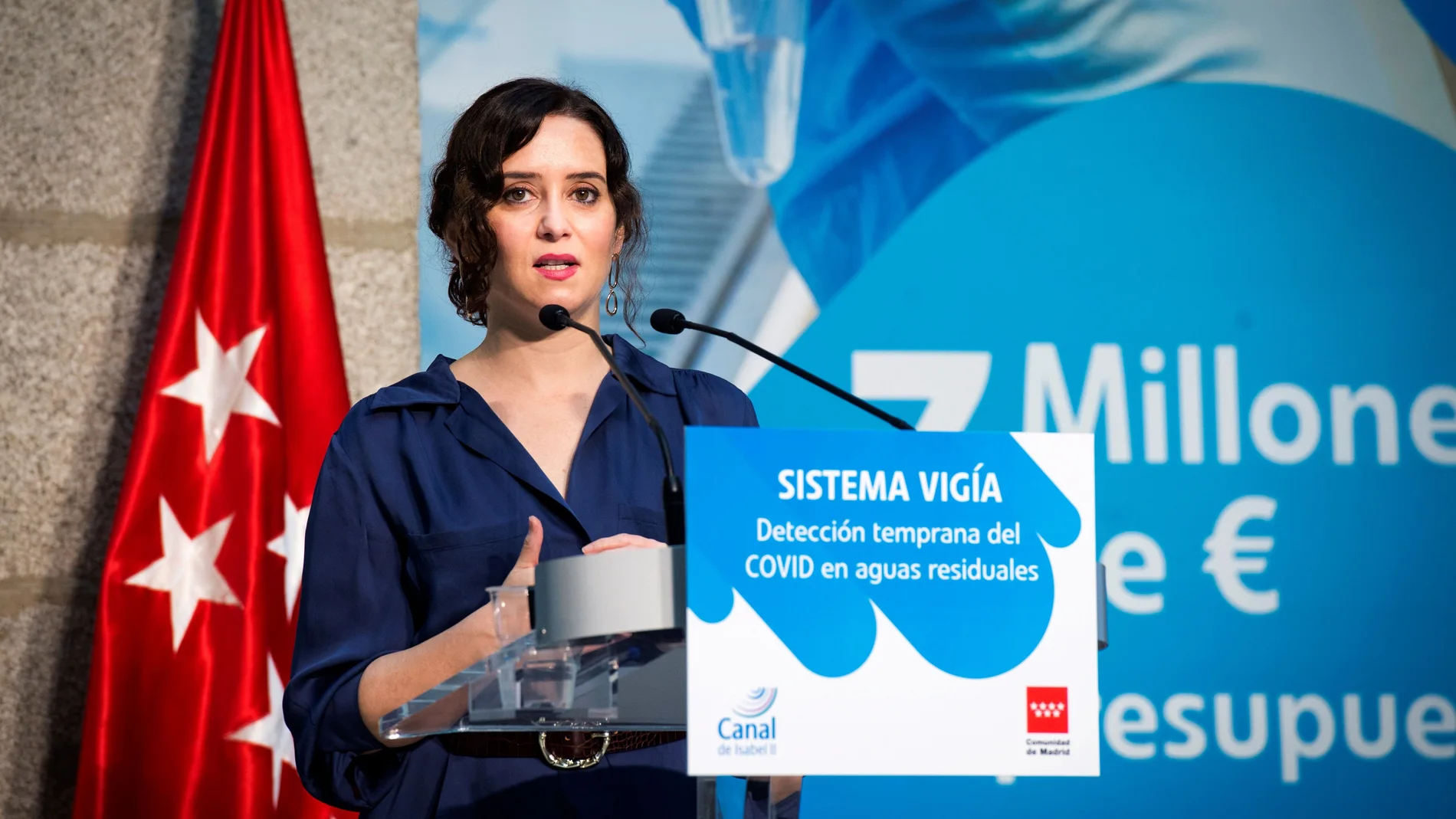 La presidenta de la Comunidad de Madrid, Isabel Díaz Ayuso