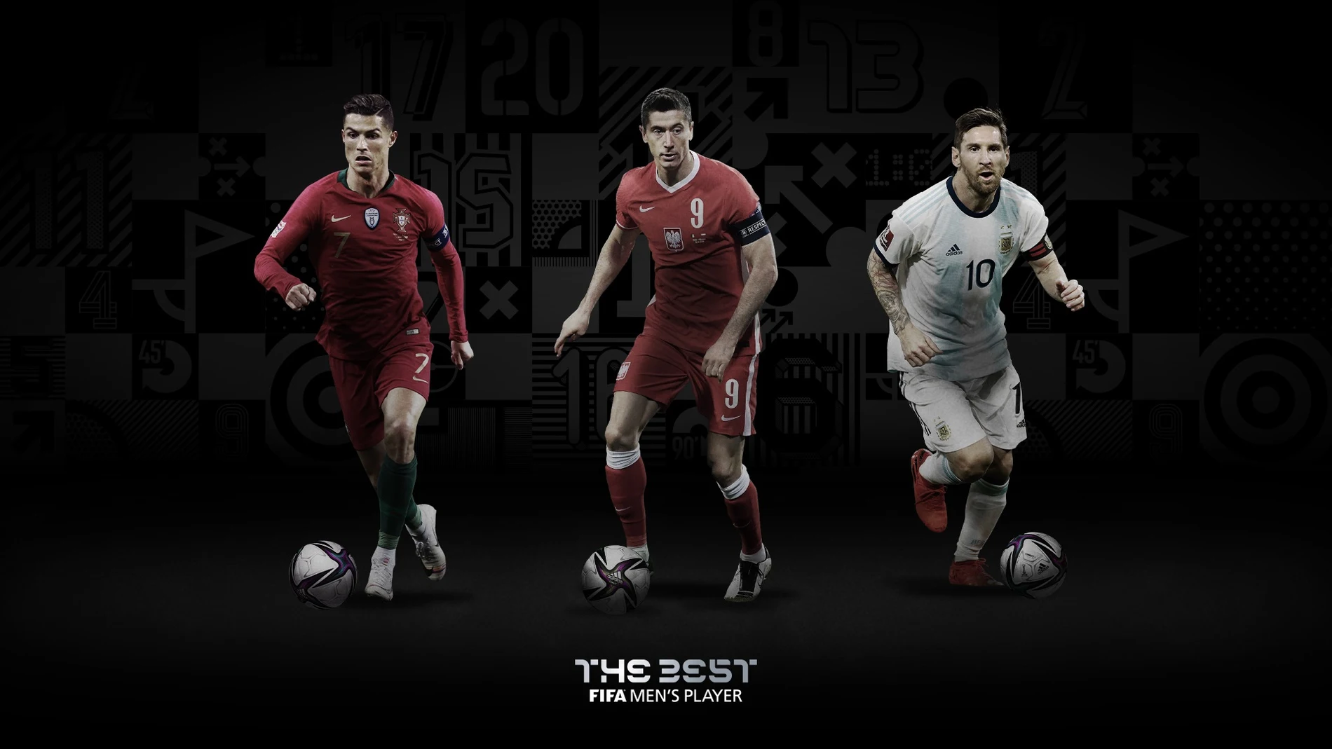 Cristiano, Lewandowski y Messi son los finalistas al premio "The Best"