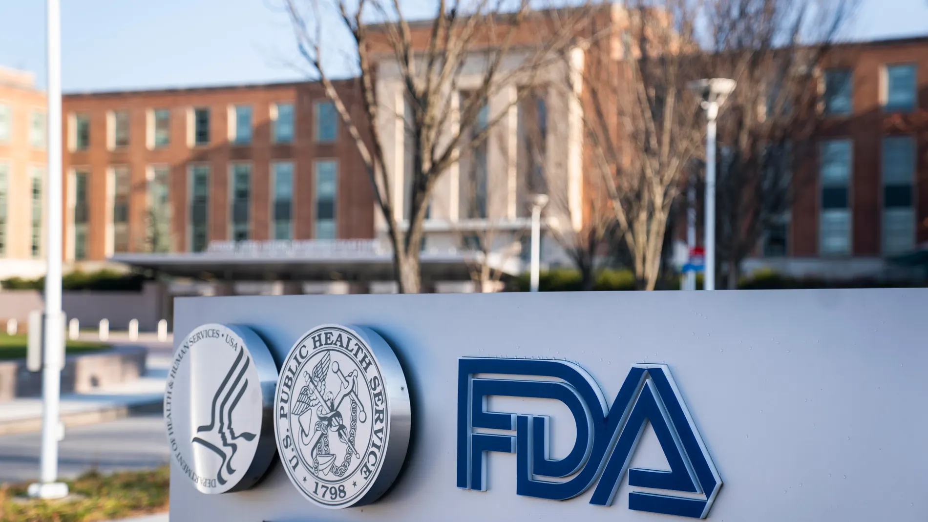 La sede de la FDA en Silver Spring (Maryland), Estados Unidos.