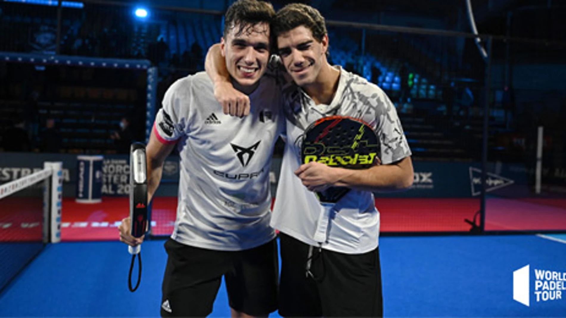 Ale Galán y Juan Lebrón