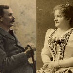 Benito Pérez Galdós y Emilia Pardo Bazán