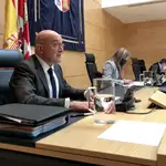 El consejero de Agricultura, Ganadería, y Desarrollo Rural, Jesús Julio Carnero, comparece en las Cortes de Castilla y León para presentar el presupuesto de su departamento