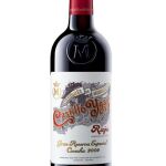 Botella de vino Castillo Ygay Gran Reserva Especial 2010, premiado como el mejor del mundo