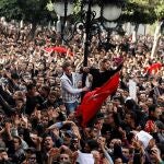 Protestas contra Zine el Abidine ben Alí, en 2011