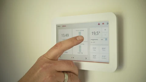 Termostato de una vivienda