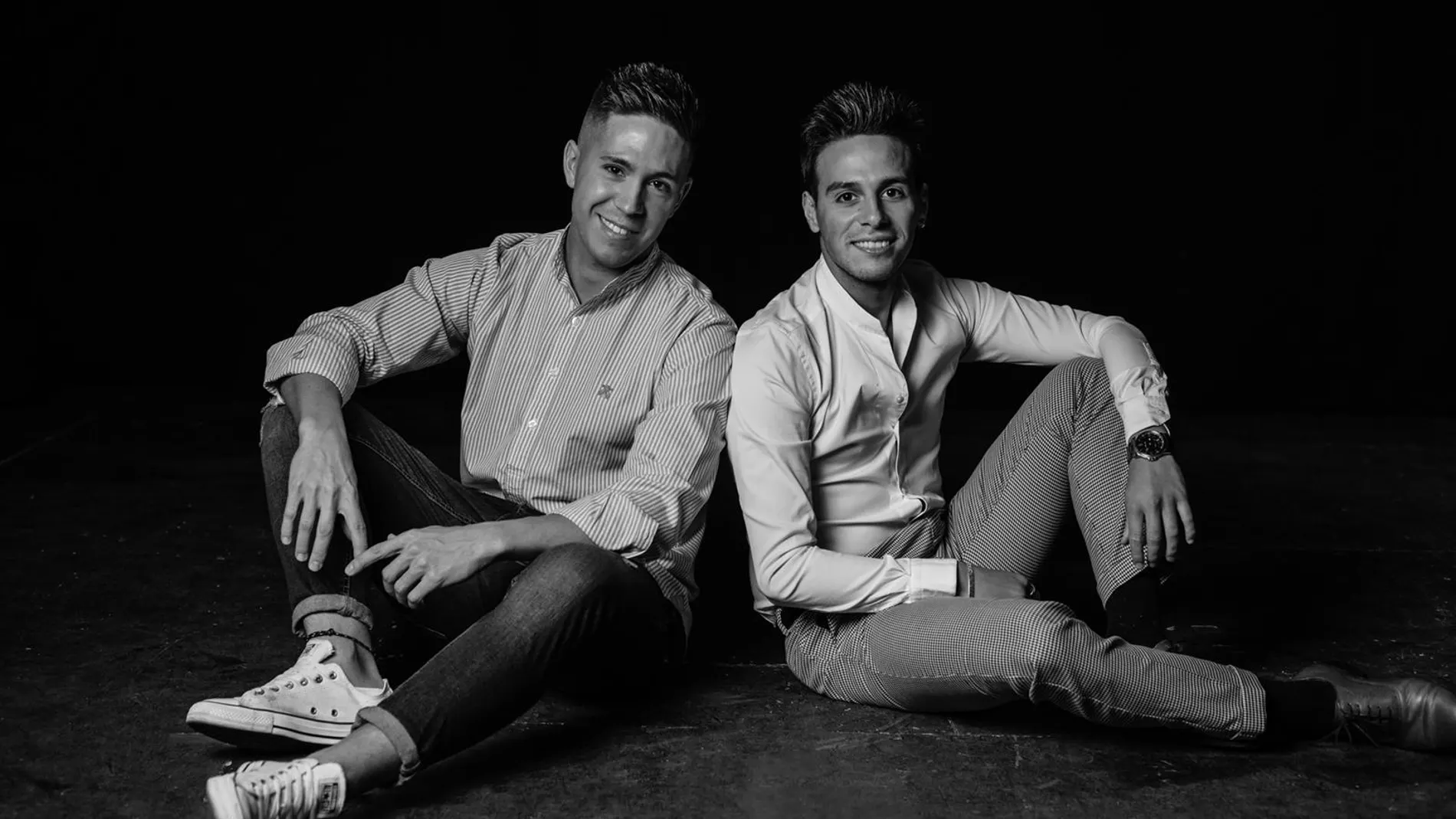 Diego López y Pablo Marín, del grupo D´Jaleo