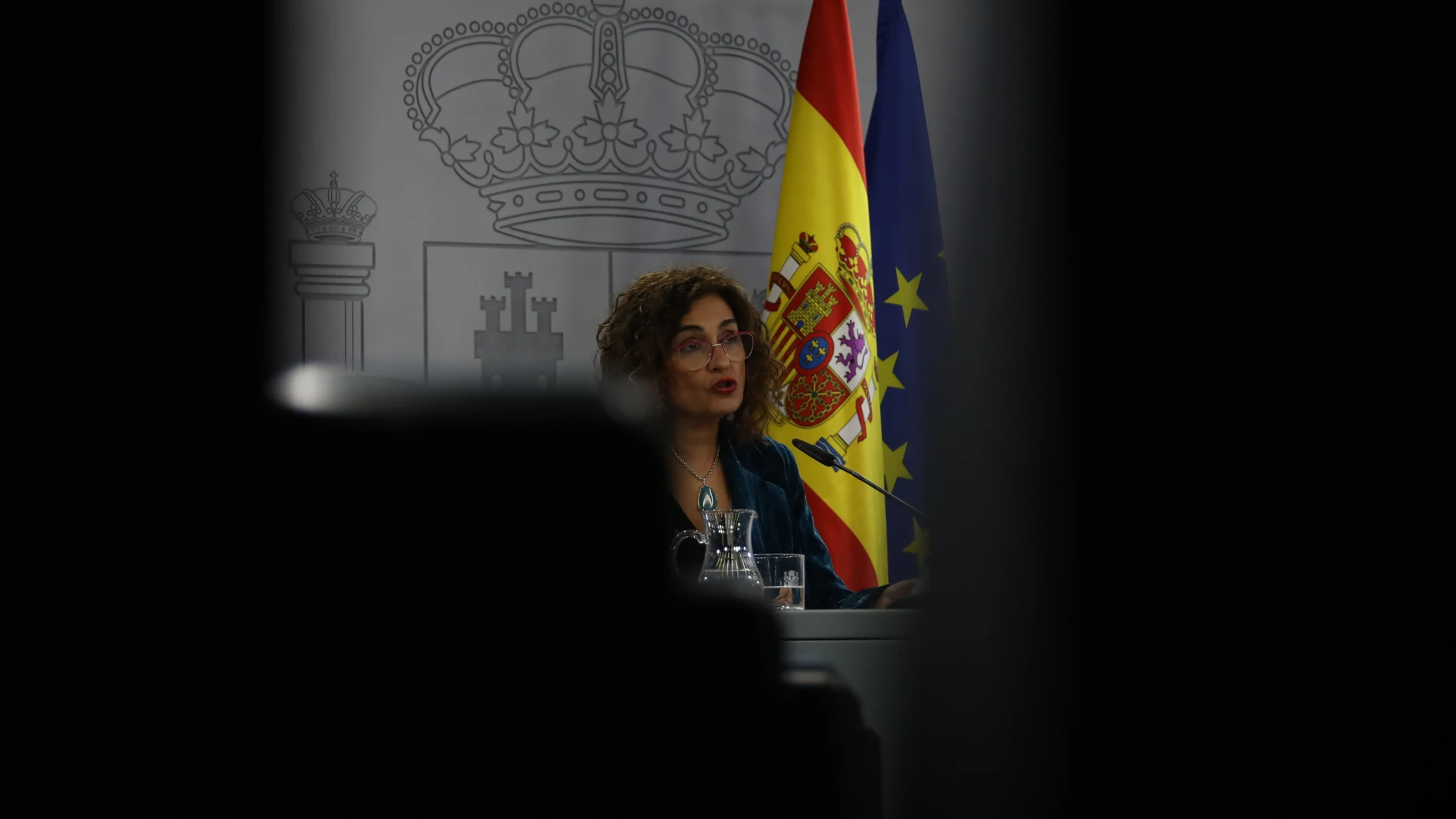 María Jesús Montero, en rueda de prensa tras consejo de ministros.@Cipriano Pastrano