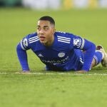 Youri Tielemans con el Leicester.