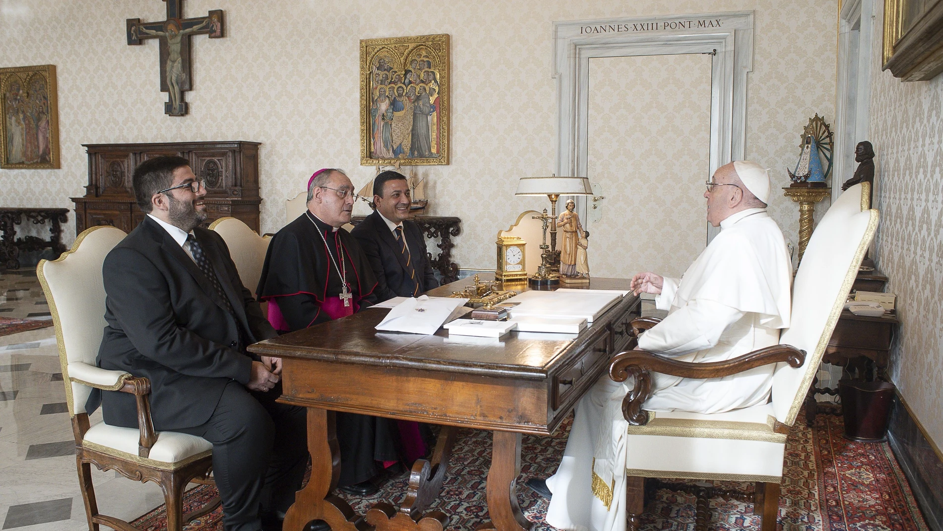Recepción al obispo de Ávila por parte del PapaOBISPADO DE ÁVILA.17/12/2020