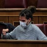 El diputado de Podemos Alberto Rodríguez, el día que el Congreso votó la concesión de su suplicatorio
