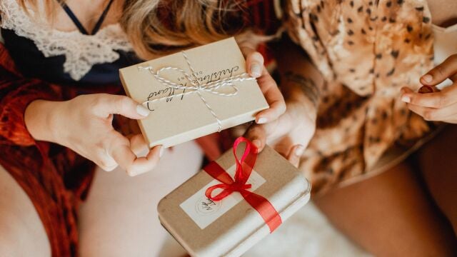 Imagen de recurso de un regalo de Navidad