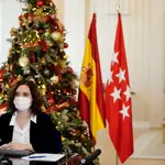 La presidenta de la Comunidad de Madrid, Isabel Díaz Ayuso, en una reunión por videoconferencia con el Comité Europeo de las RegionesCOMUNIDAD DE MADRID17/12/2020
