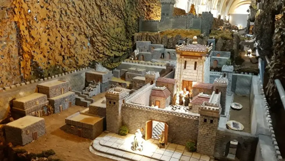 Belén en la Catedral de Burgos