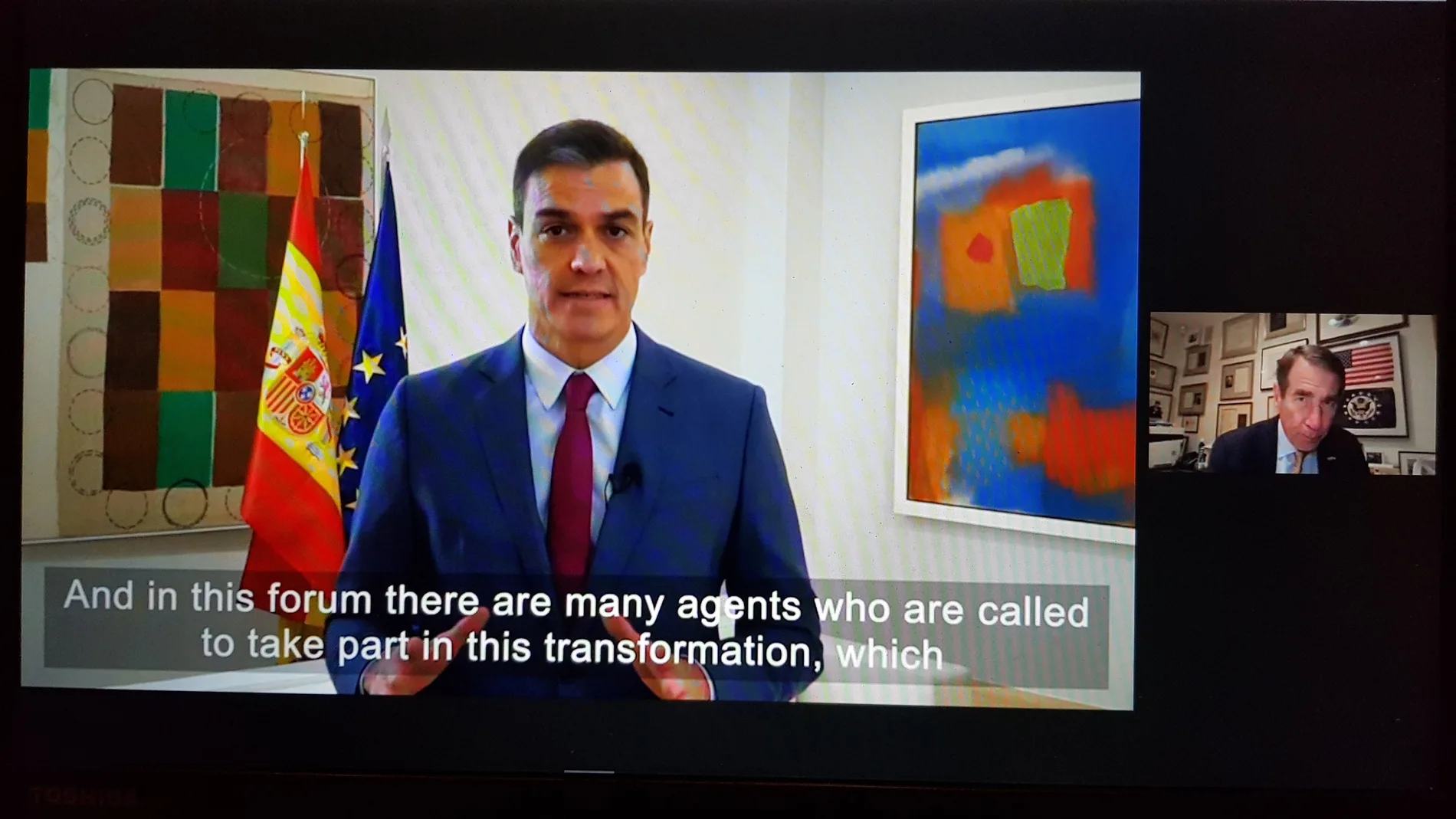 El presidente de Gobierno español, Pedro Sánchez