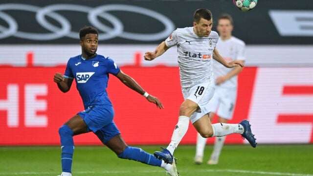 Florian Grillitsch con el Hoffenheim.