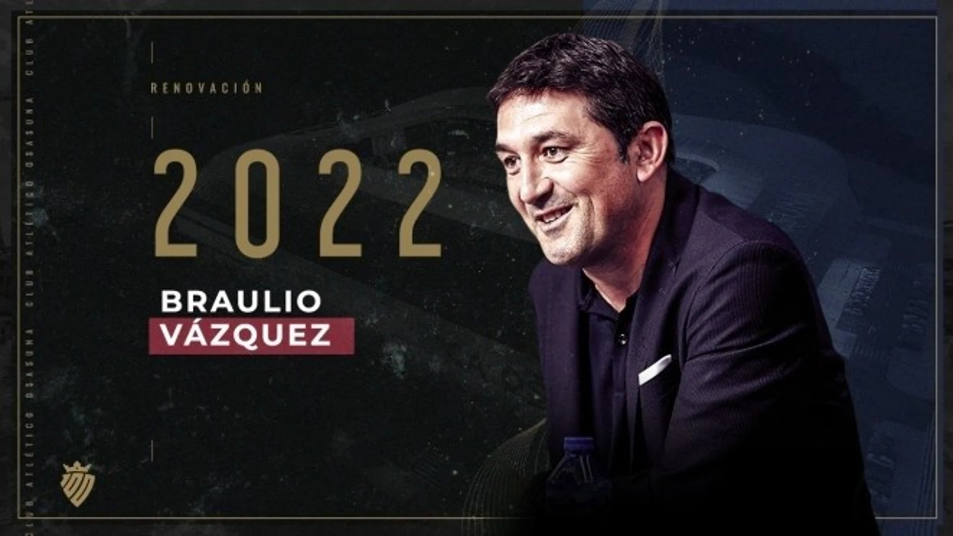 Braulio Vázquez, director deportivo de Osasuna
