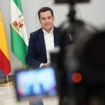 El presidente de la Junta, Juanma Moreno