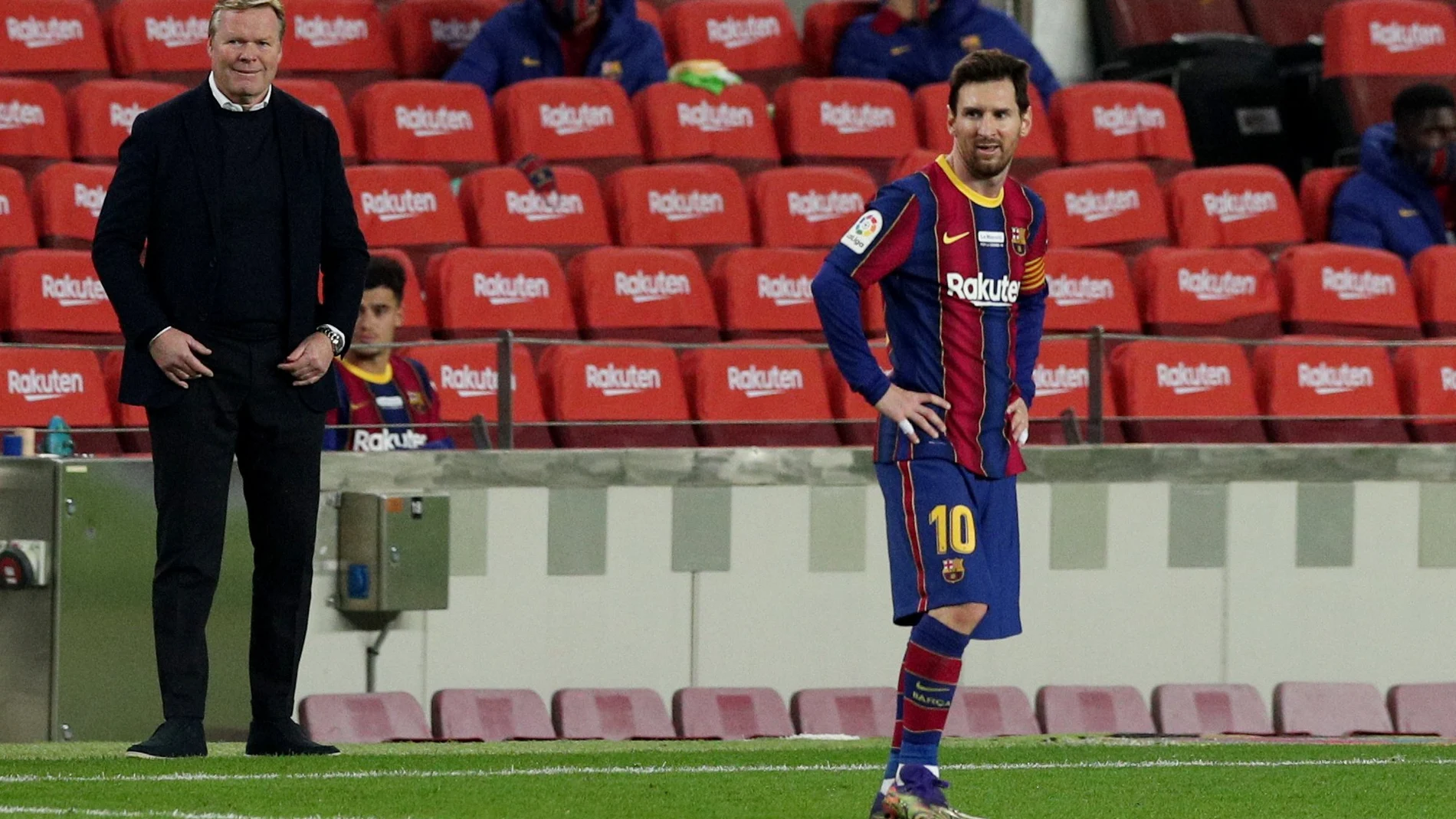 El Barcelona de Ronald Koeman y Leo Messi necesita el triunfo para no alejarse de los primeros puestos.