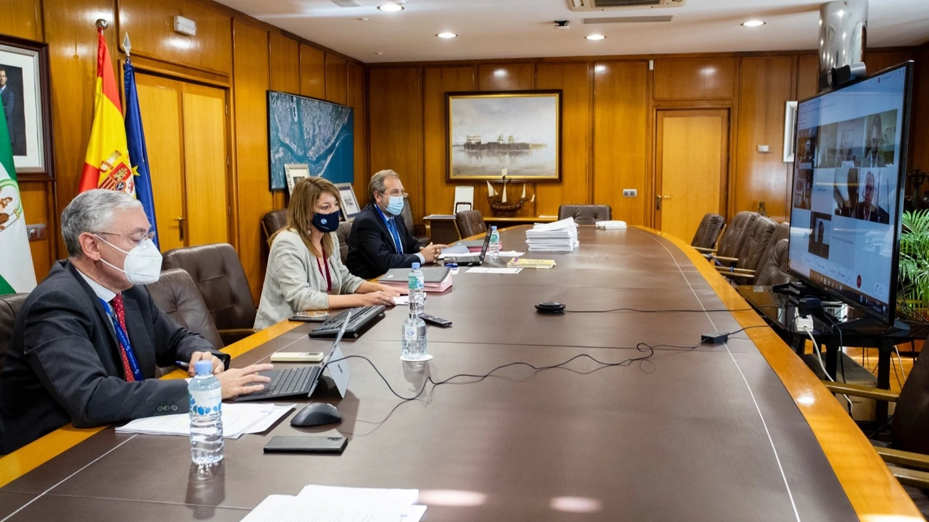 Reunión del Consejo de Administración de la Autoridad Portuaria de Huelva