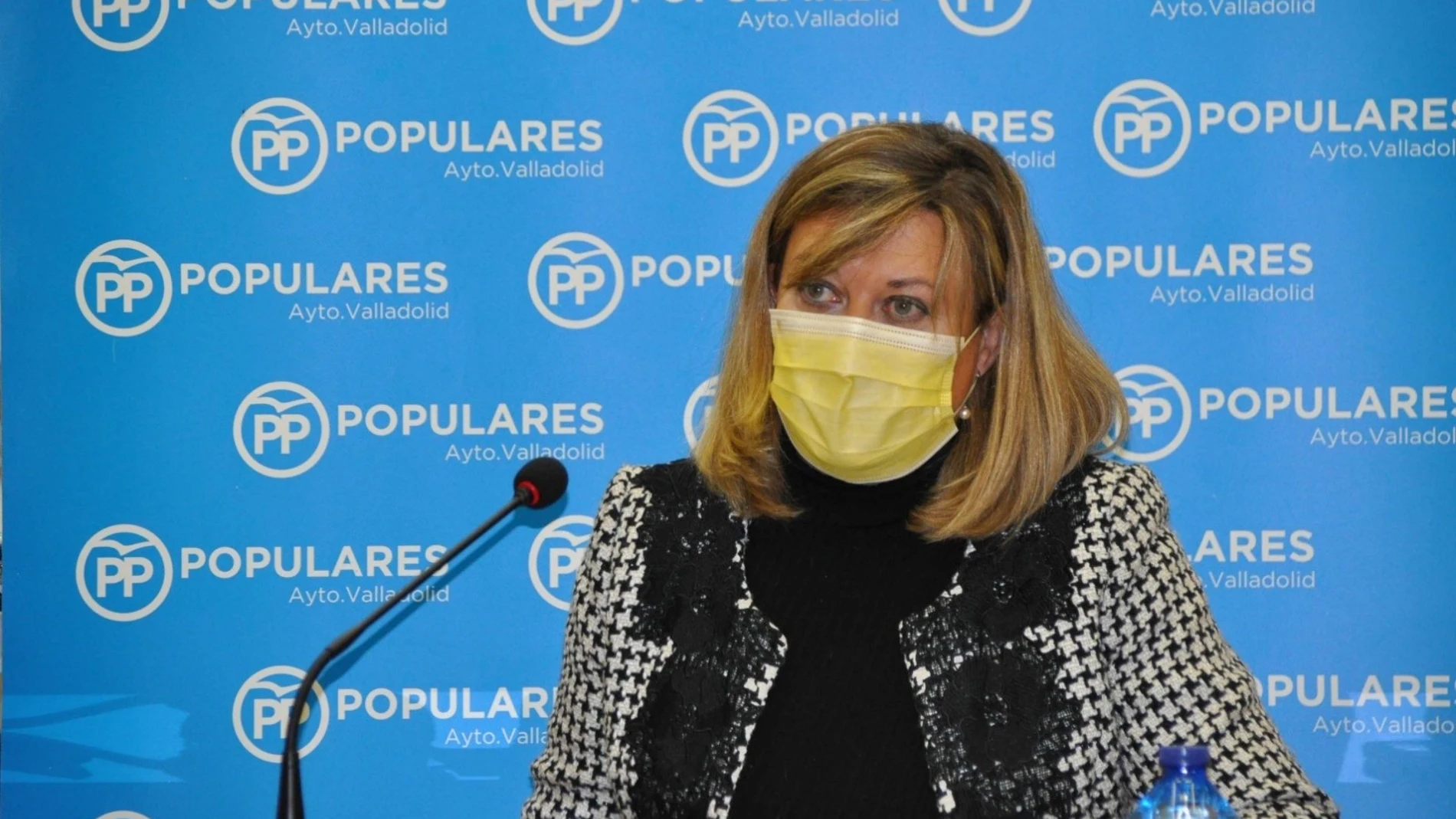 La presidenta del Grupo Municipal Popular en el Ayuntamiento de Valladolid, Pilar del Olmo