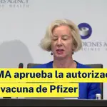 La EMA aprueba la autorización de la vacuna de Pfizer