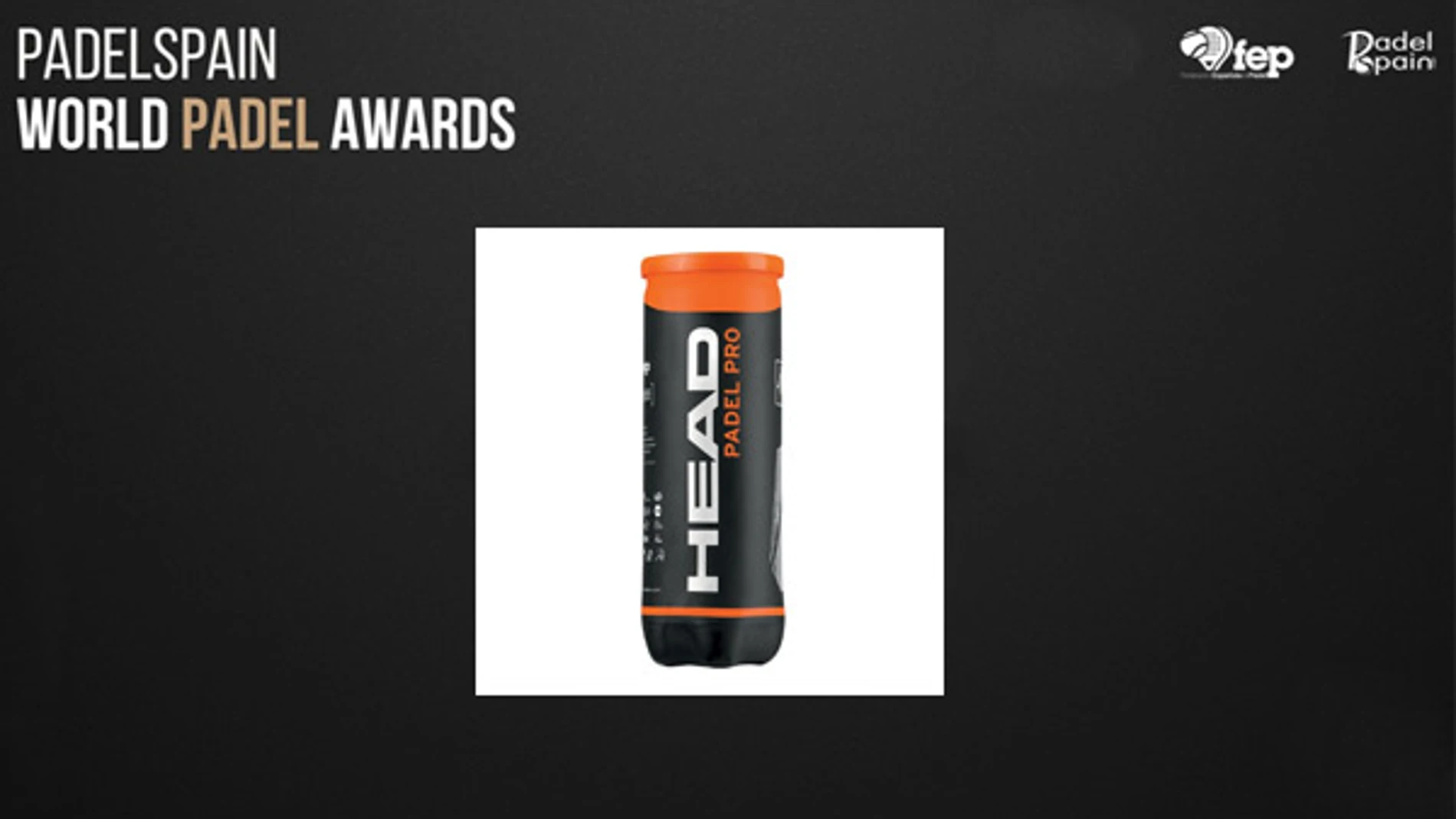 HEAD Padel Pro, Mejor Pelota del Año