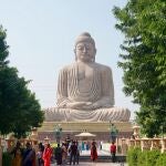 Gran Buda de Bodh Gaya, en India.