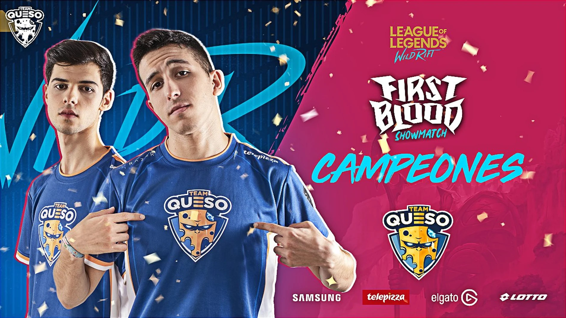 Team Queso campeón de First Blood