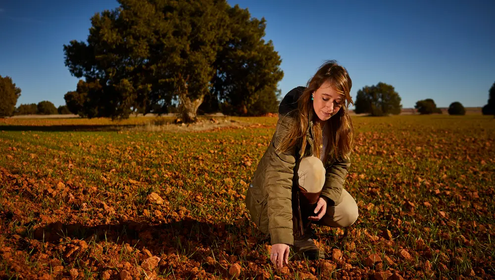 Miriam, de 26 años, pedirá en enero una ayuda para jóvenes agricultores