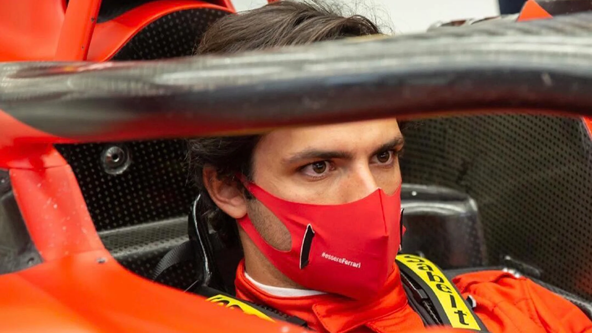 Carlos Sainz, en Maranello