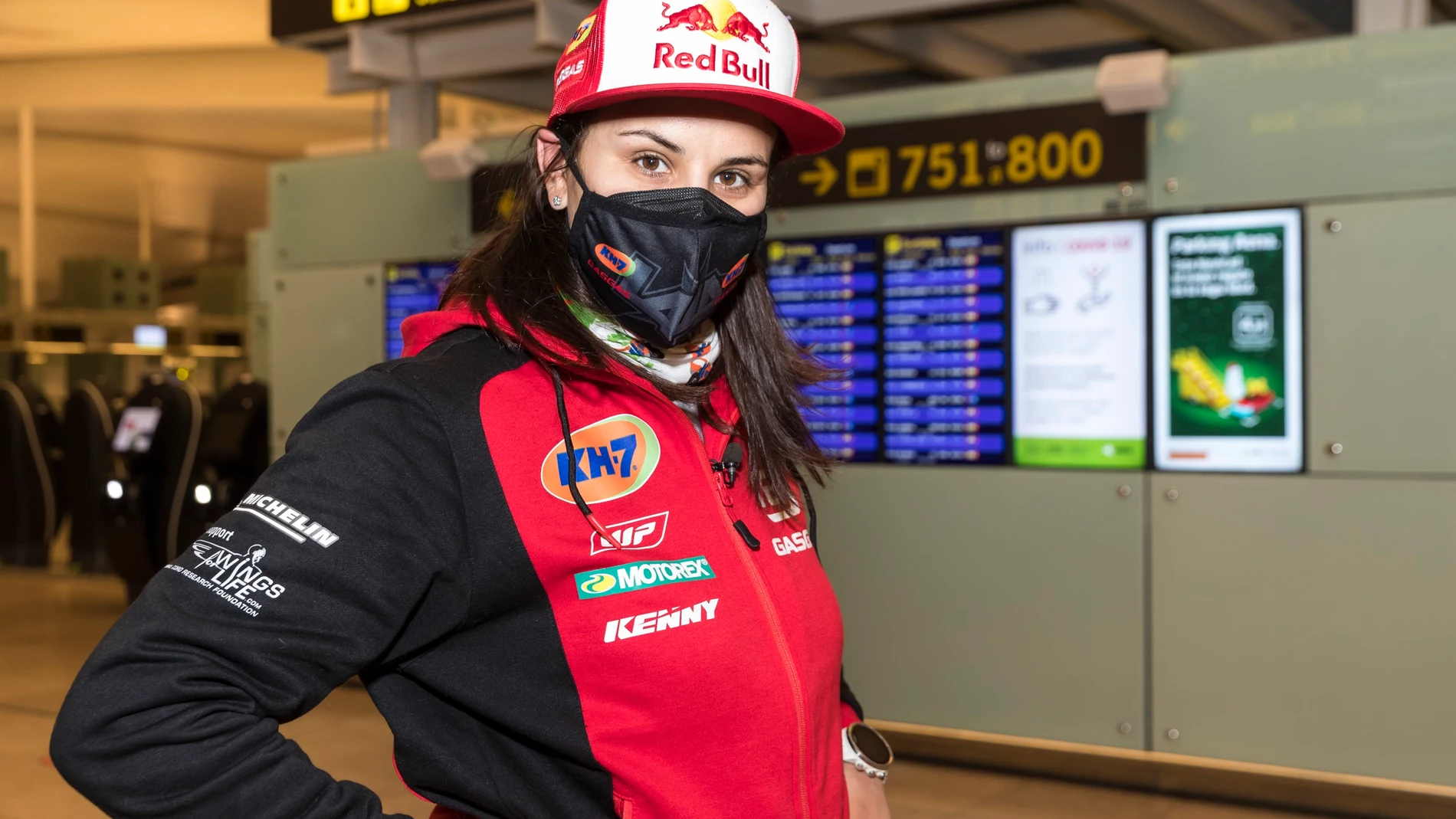 Laia Sanz, antes de partir hacia el Dakar 2021 en Arabia Saudí