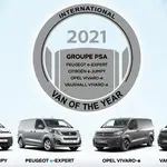  El Premio internacional Van Of The Year 2021 para el Grupo PSA. 