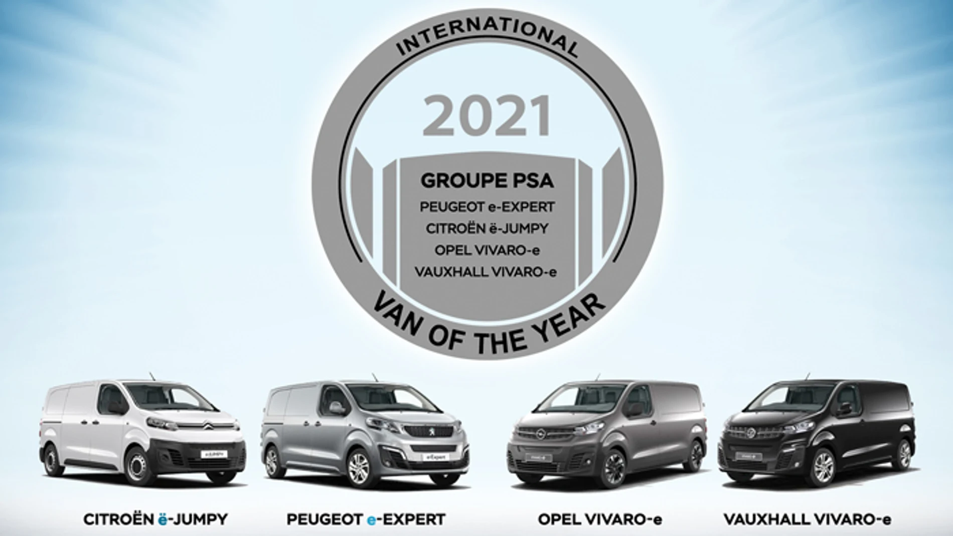 Van Of The Year 2021 para el Grupo PSA.
