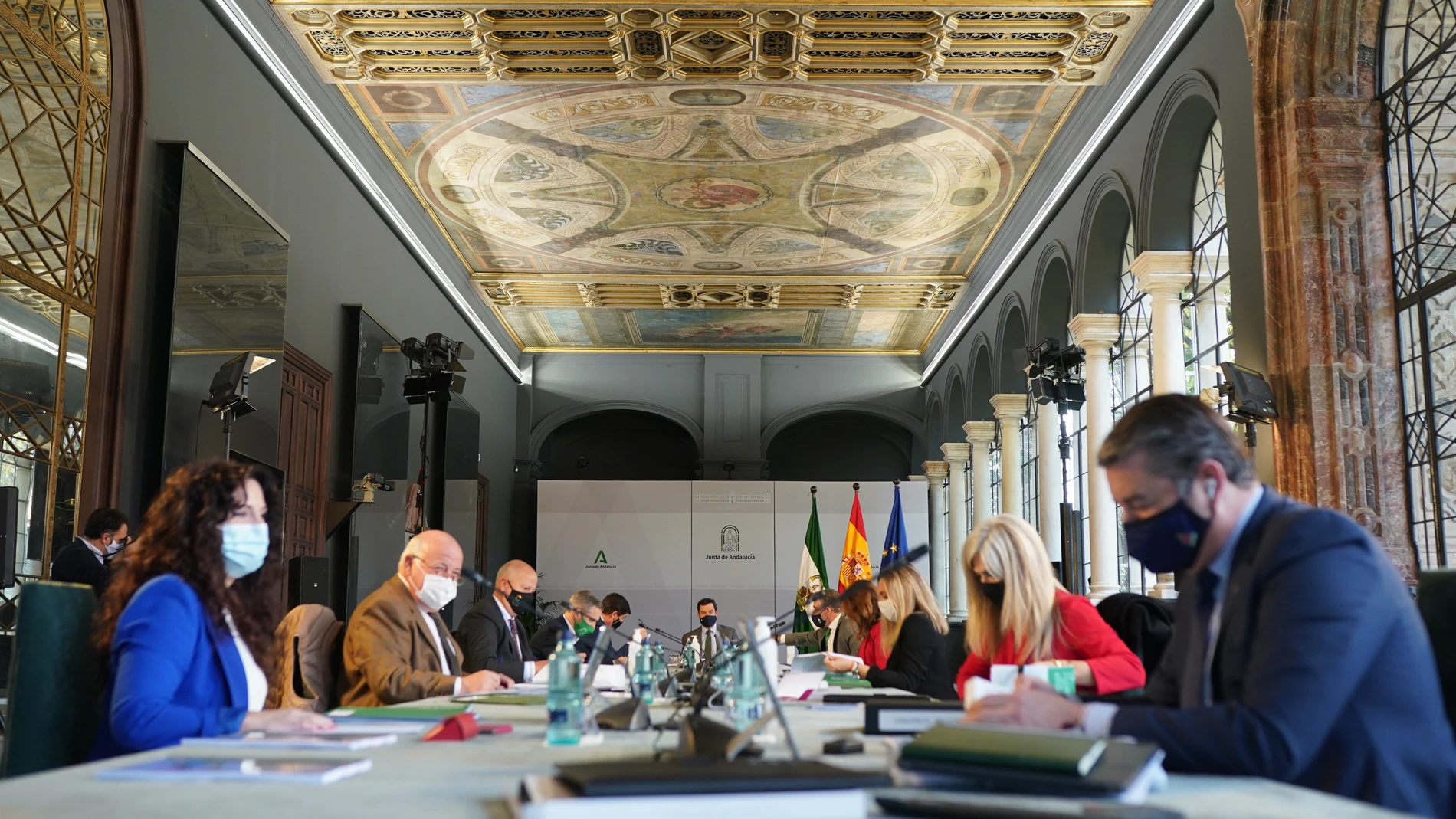 Reunión del Consejo de Gobierno andaluz