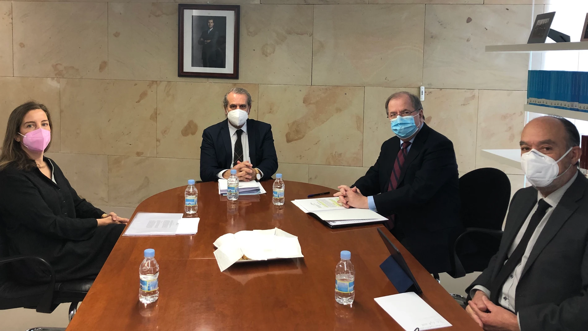 Pleno del Consejo Consultivo de Castilla y León presidido por Agustín Sánchez