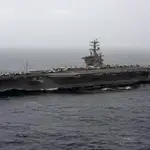 El portaaviones de EEUU USS Nimitz