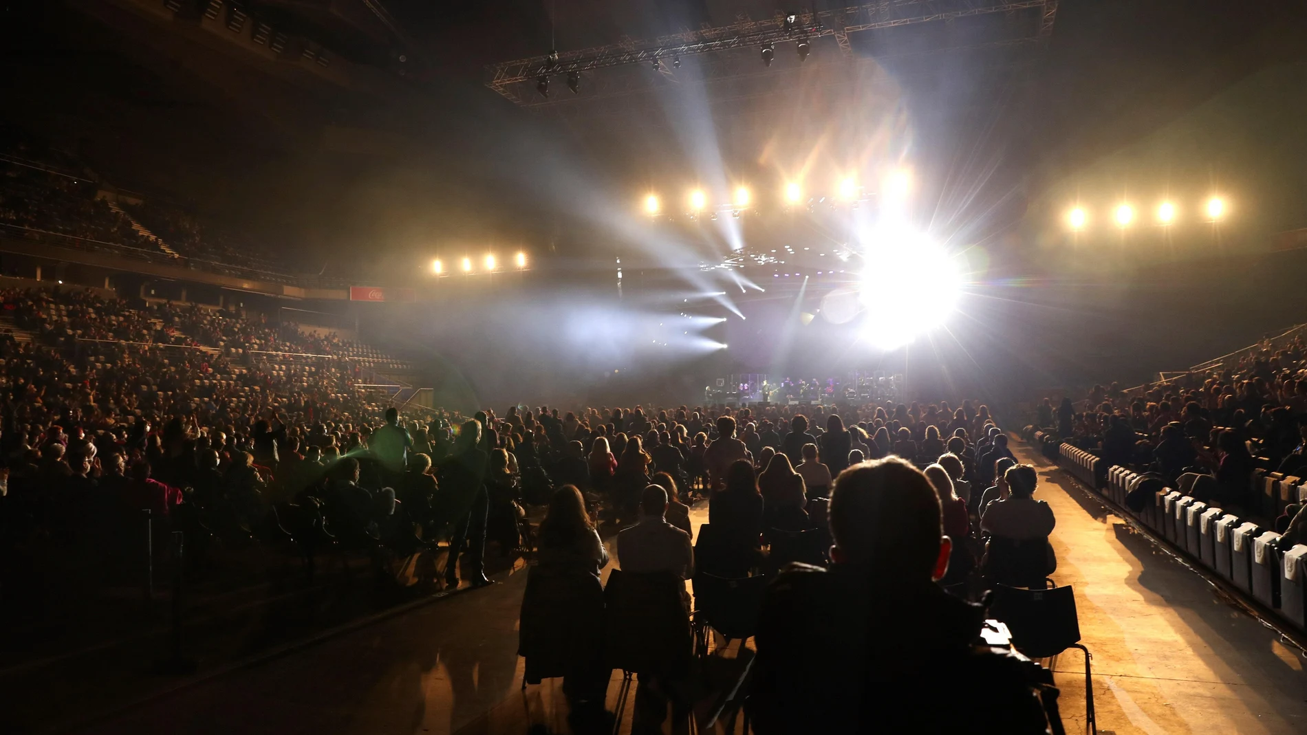 Vista general del concierto del cantante Raphael celebrado en el Wizink Center de Madrid hace dos semanas