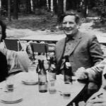 Kim Philby, uno de los "cinco" espías, en el centro de la imagen.
