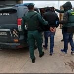 Agentes de la Guardia Civil durante una operación en Cádiz02/01/2021