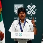 El expresidente de Bolivia, Evo Morales, durante un acto en Ciudad de México (México), en una imagen de archivo