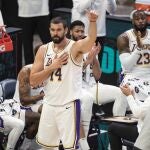 Marc Gasol, durante el partido que los Lakers jugaron contra los Memphis Grizzlies