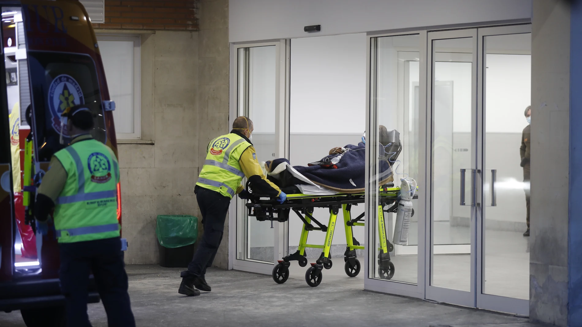 Urgencias del Hospital 12 de Octubre. Aumento de la presión Hospitalaria por el Covid-19.