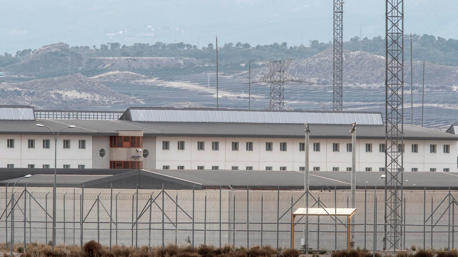 Vista general del centro penitenciario Murcia 2, situada en la localidad murciana de Campos del Río