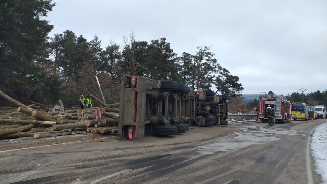 Accidente entre Abéjar y Molinos de Dueroi